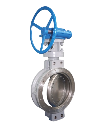 Triple Offset Metal-Seated, Wafer Type Butterfly Valve