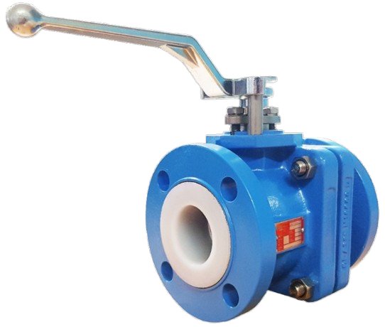PTFE - PFA Lined Ball Valve