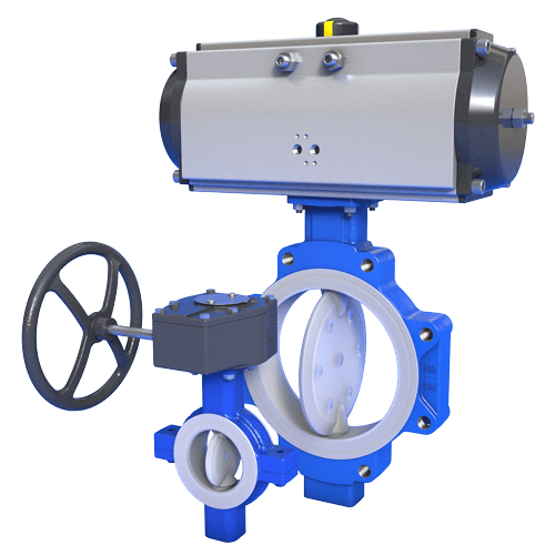 PFA Lined Butterfly Valves